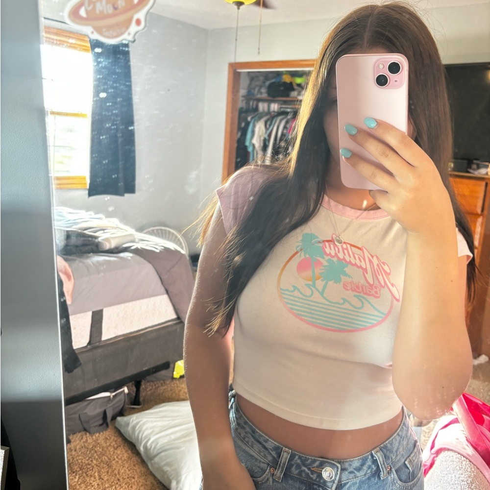 malibu barbie baby tee